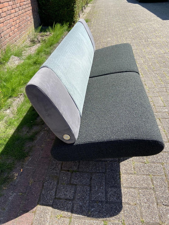 Image 1 of Harvink Armslag | Green And Gray | De Ploeg And Kvadrat sofa