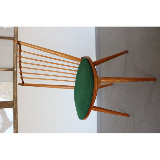 Vintage dining Chair by Albert Haberer for Hermann Fleiner - 1950s