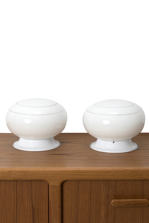 2x Vintage Italian table lamps