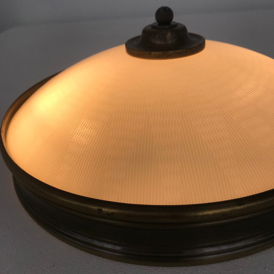 Image 1 of Ceiling/Wall Lamp Bronze In Art Deco Style