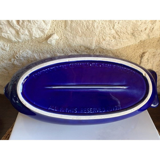 Image 1 of Ciotola in ceramica vintage di Environmental Ceramics for Inc. a San Francisco, 1966