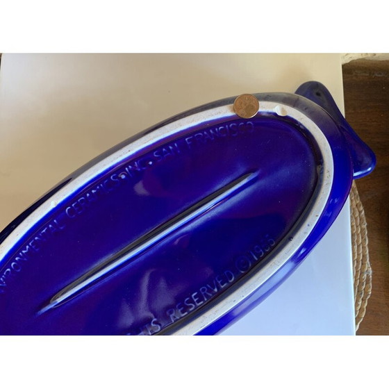 Image 1 of Ciotola in ceramica vintage di Environmental Ceramics for Inc. a San Francisco, 1966