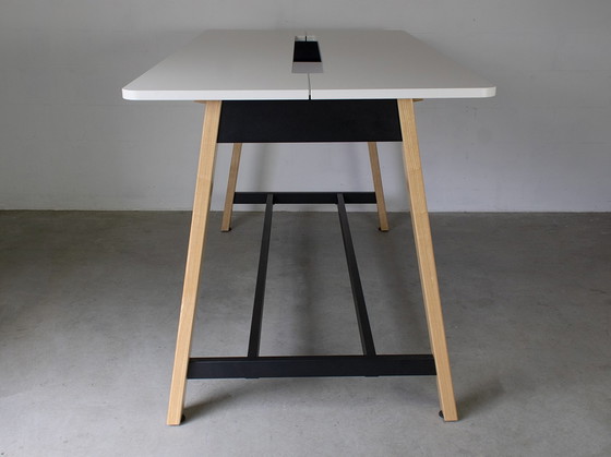 Image 1 of Haworth Intuity Banc de parc Table haute design Bang design table