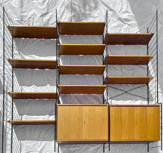 Image 1 of Modular string shelf from Whb 60s Mid - Century