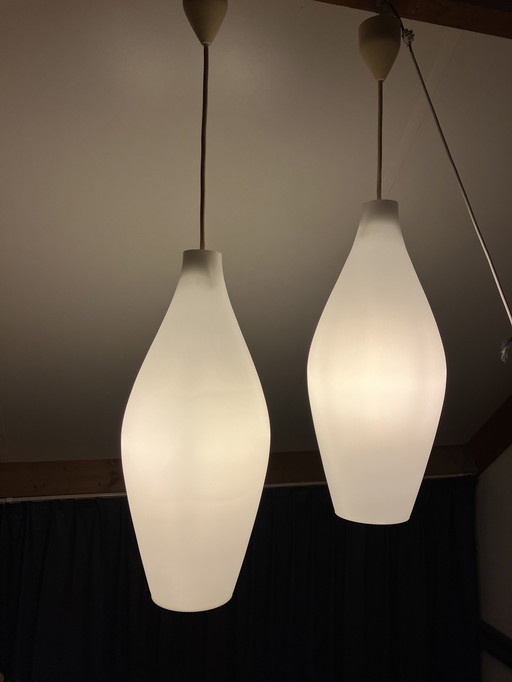 2 Pieces Peill & Putzler Alfons Ganghofer Organic Pendant Lamp