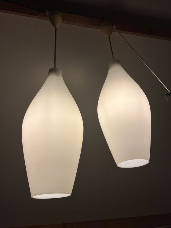 Image 1 of 2 Pieces Peill & Putzler Alfons Ganghofer Organic Pendant Lamp