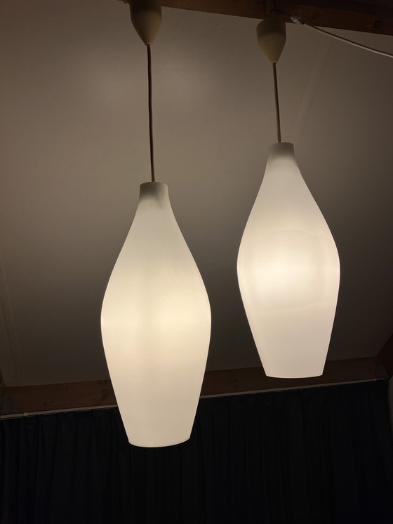 Image 1 of 2 Pieces Peill & Putzler Alfons Ganghofer Organic Pendant Lamp