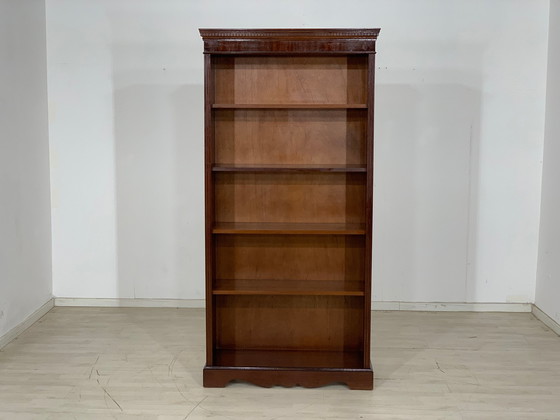 Image 1 of Colonial style bookcase shelf bookcase