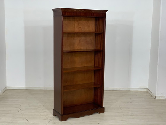 Image 1 of Colonial style bookcase shelf bookcase