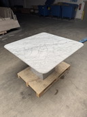 Beautiful Marble Dining Table For Very Good Price I.V.M. Minor Damage