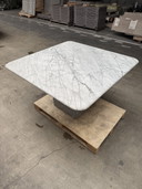 Beautiful Marble Dining Table For Very Good Price I.V.M. Minor Damage