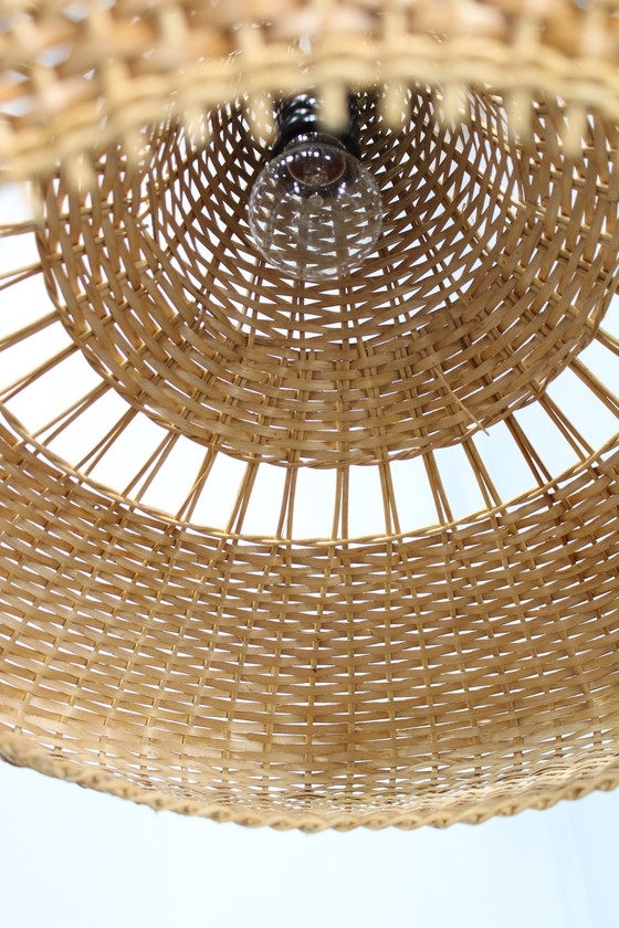 Image 1 of 1960s Wall Wooden Lamp by Pokrok Zilina, Czechoslovakia