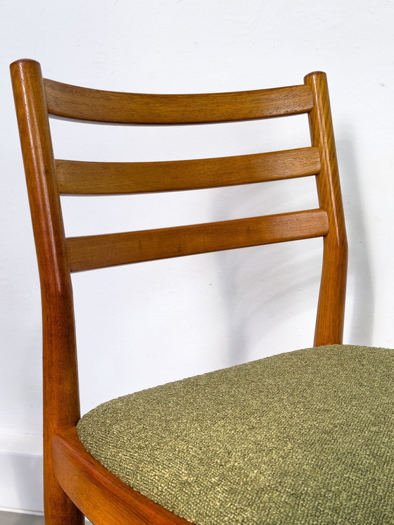 Image 1 of Teak Dining Chairs From Glostrup Møbelfabrik, 1960S, Set Of 4