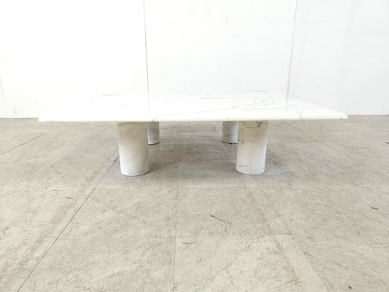 Image 1 of Vintage carrara marble coffeetable