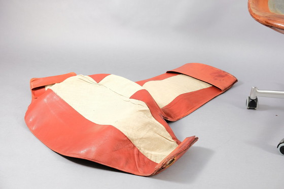 Image 1 of Red Mid-Century Tulip armchair by Preben Fabricius & Jørgen Kastholm for Kill International