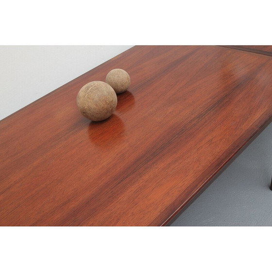 Image 1 of Vintage XL extendable rosewood dining table by Hornslet, Denmark 1960