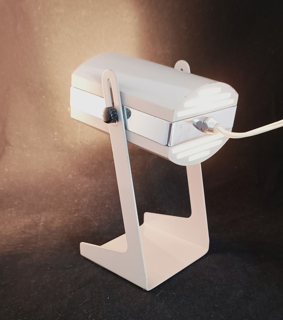 Image 1 of Elma Italy industrial desk lamp from the 1970s