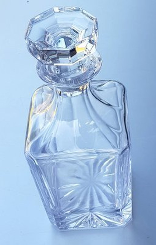 Antique Crystal Glass Decanter