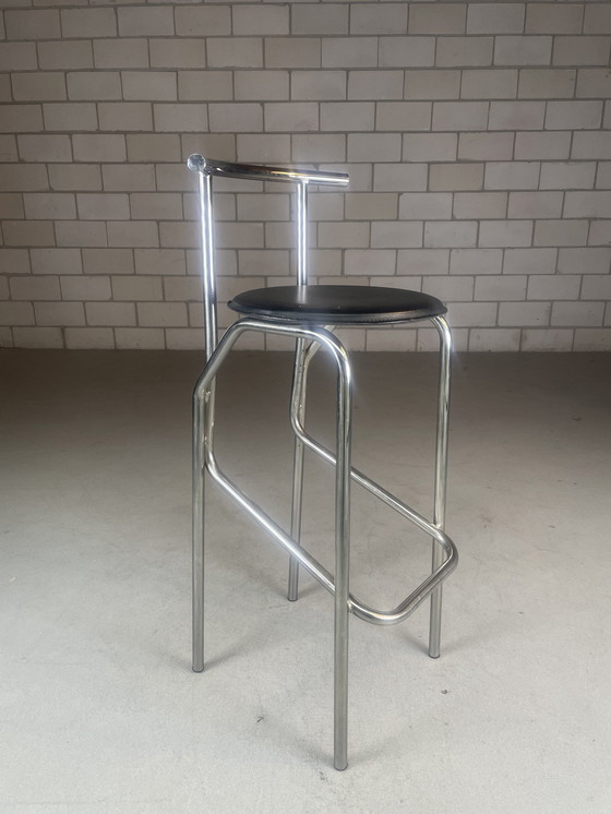 Image 1 of 3X Postmodern Design Barstool