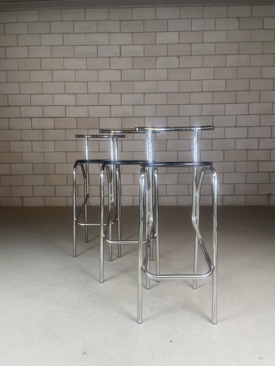 Image 1 of 3X Postmodern Design Barstool