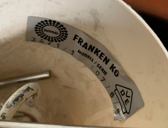 Image 1 of Lampada a tulipano in vetro di ghiaccio Kalmar di Carlo Nason