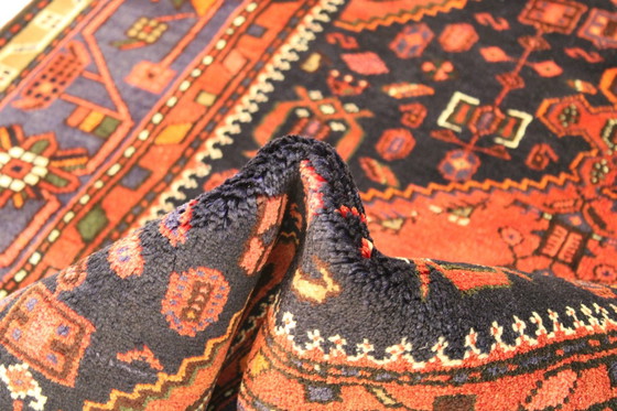 Image 1 of Original Persian carpet Nomadic & village carpet Hamadan 197 X 130 Cm Top condition