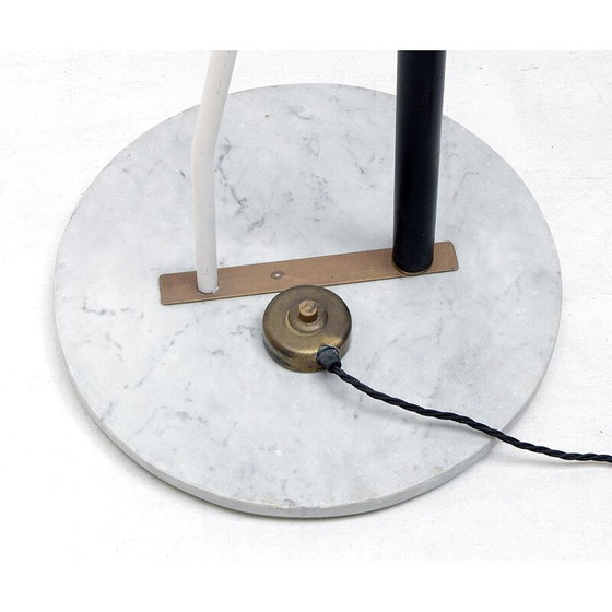 Image 1 of Vintage floor lamp with double floor, Italy 1950