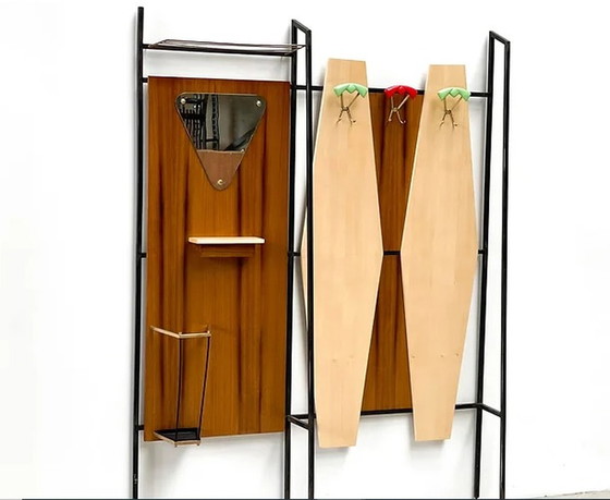 Image 1 of XL veneer Italian coat rack