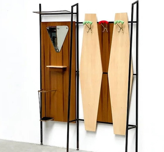 Image 1 of XL veneer Italian coat rack