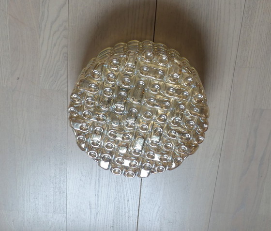 Image 1 of Lampada da soffitto e da parete Erco Sconce in vetro ghiaccio anni &#39;60 Aloys F. Gangkofner UK1AEB