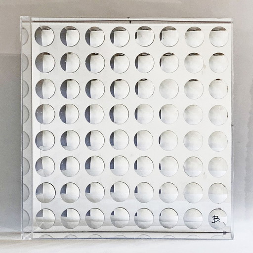 S-T2AL-008, Op Art wall object by L.J. Billion