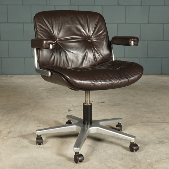 Image 1 of Midcentury Pasal Office Chair - Karl Dittert - Stoll Giroflex - 1960s