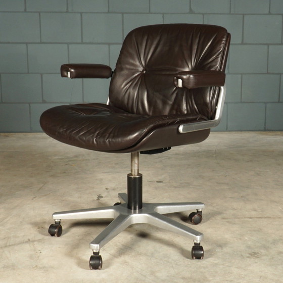 Image 1 of Midcentury Pasal Office Chair - Karl Dittert - Stoll Giroflex - 1960s