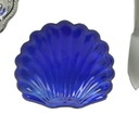 Beurrier en coquille avec couteau