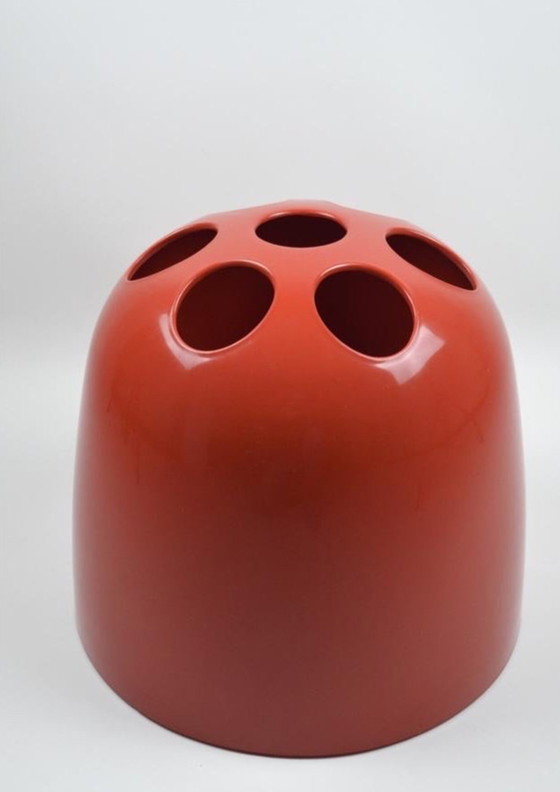 Image 1 of Artemide Dedalo red umbrella stand