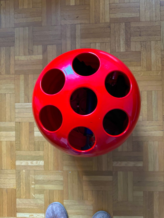 Image 1 of Artemide Dedalo red umbrella stand