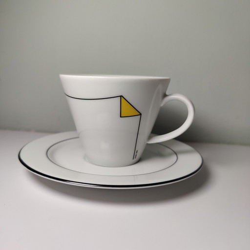 6x Tasse et soucoupe Van Nelle