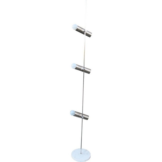 Image 1 of Vintage A14 marble floor lamp by Alain Richard for Disderot