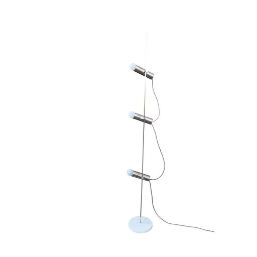 Vintage A14 marble floor lamp by Alain Richard for Disderot