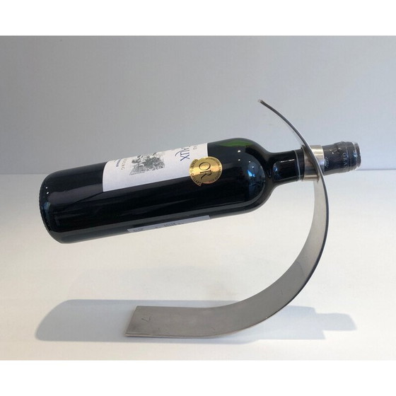 Image 1 of Portabottiglie vintage placcato argento, Francia 1950