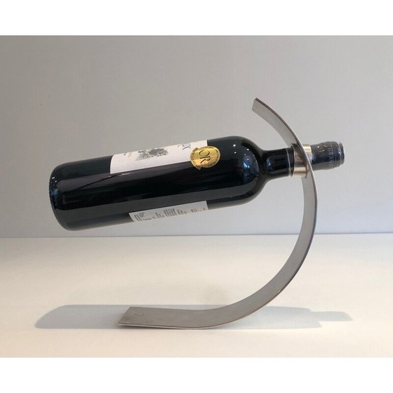 Image 1 of Portabottiglie vintage placcato argento, Francia 1950