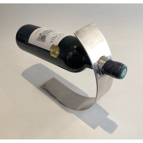 Image 1 of Portabottiglie vintage placcato argento, Francia 1950
