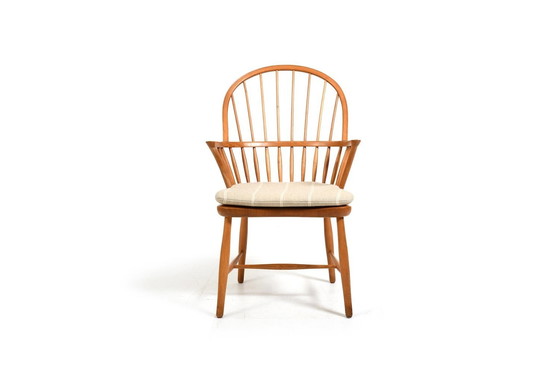 Image 1 of Sedia Windsor Fh38 di Frits Henningsen in rovere, anni '60