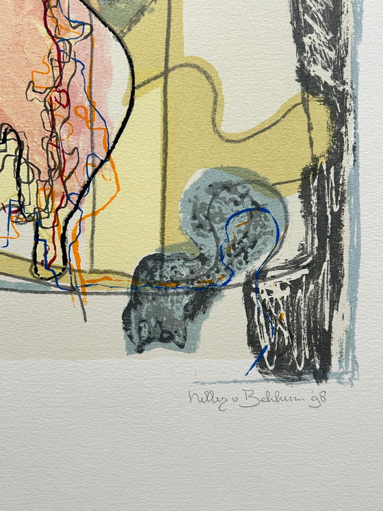 Image 1 of Screen print Nelly Van Bekkum