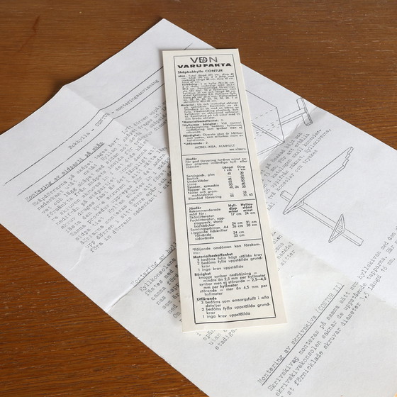 Image 1 of Pensile / Libreria Vintage IKEA &#39;Contur&#39; (1/3)