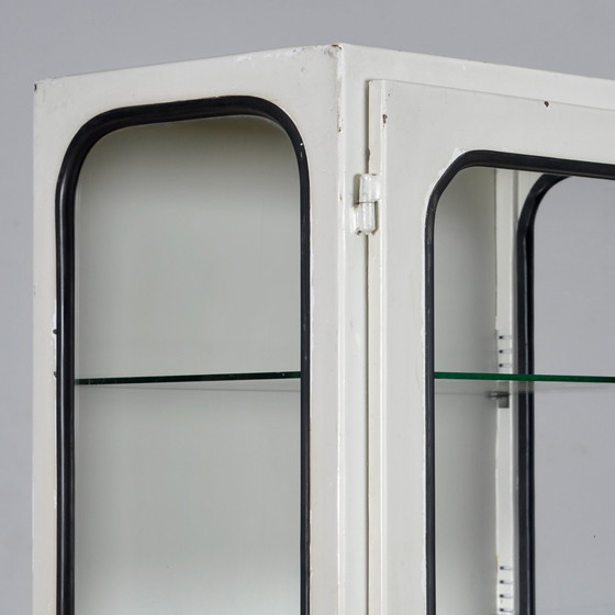 Image 1 of Mobiletto medico vintage in ferro e vetro, anni '70