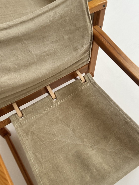 Image 1 of Scandinavian Safari Armchair by Karin Mobring, 1980s / Vintage Armchairs