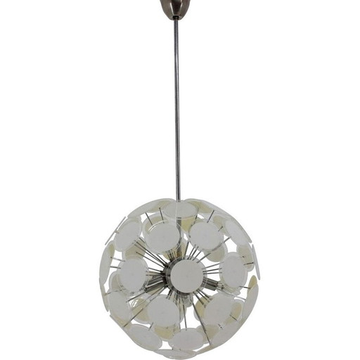 Mid century Sputnik atomic chandelier, Italy 1970s