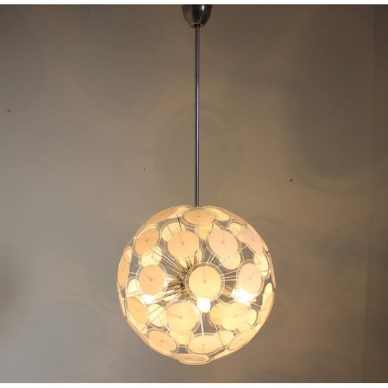 Image 1 of Mid century Sputnik atomic chandelier, Italy 1970s