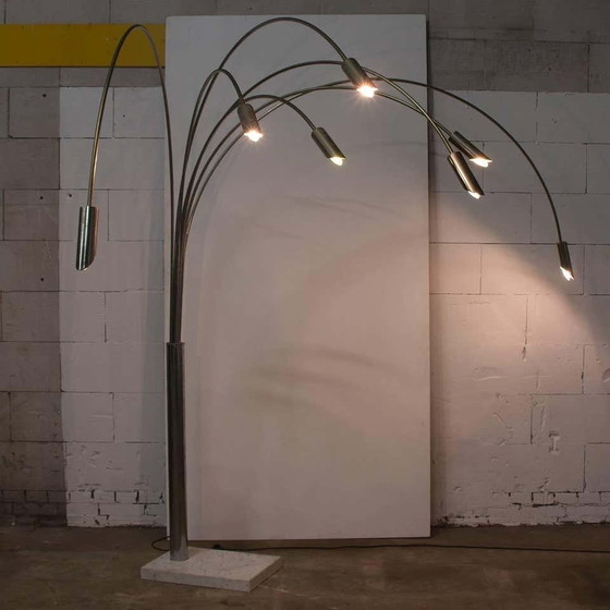 Image 1 of High Monumental Adjustable Floor Lamp